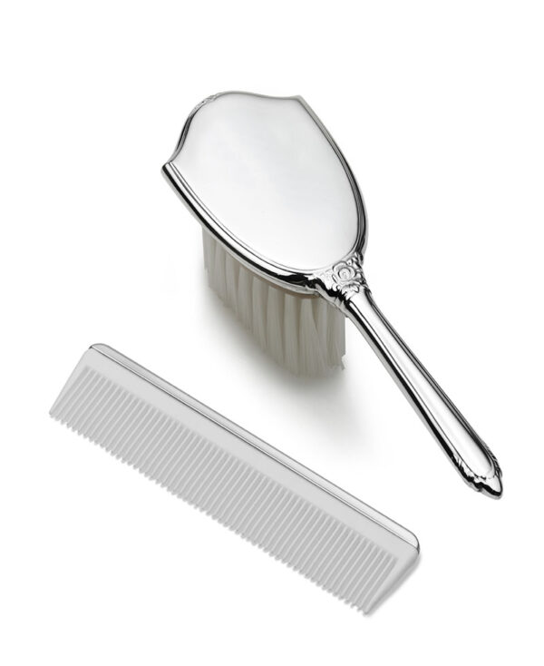 Girls Plain Brush and Comb Set