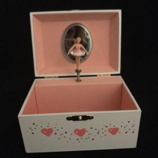 Ballerina Jewelry Box - Inside